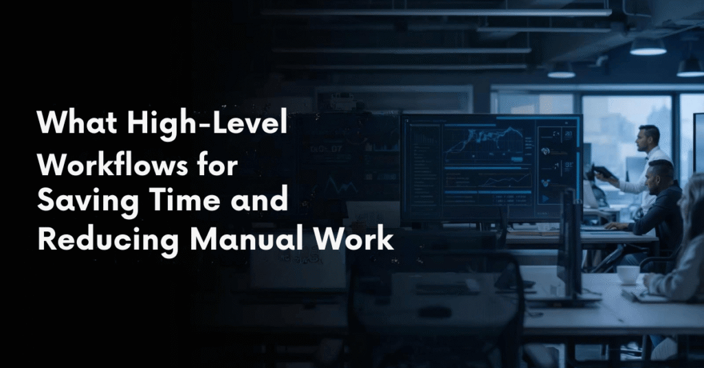 High-Level workflows 