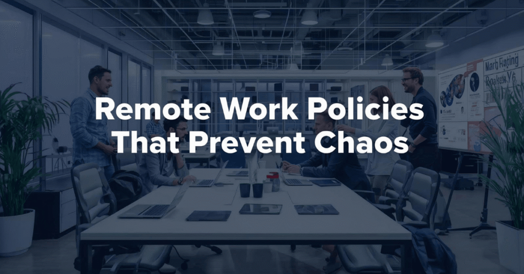 Work Policies Work Policies