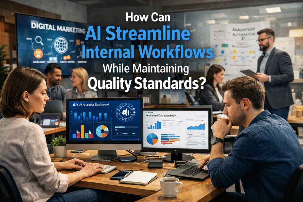 AI Streamline Internal Workflows AI Streamline Internal Workflows