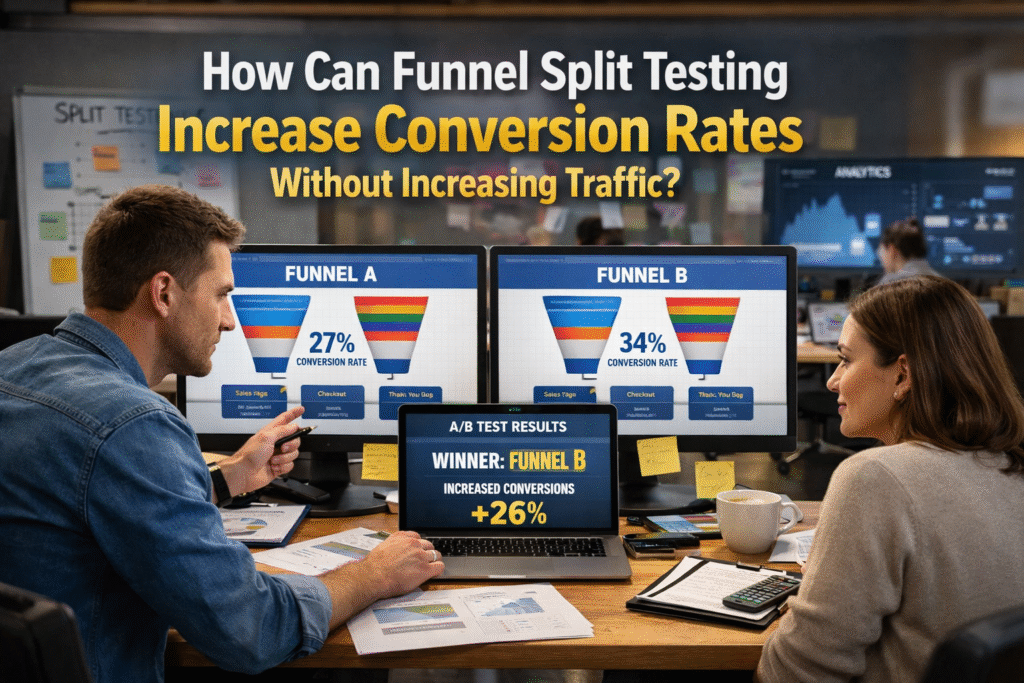 Funnel Split Testing Funnel Split Testing