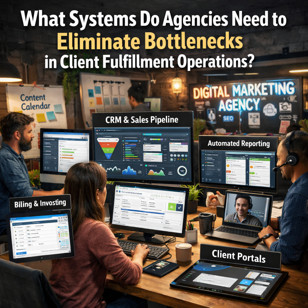 Need to Eliminate Bottlenecks